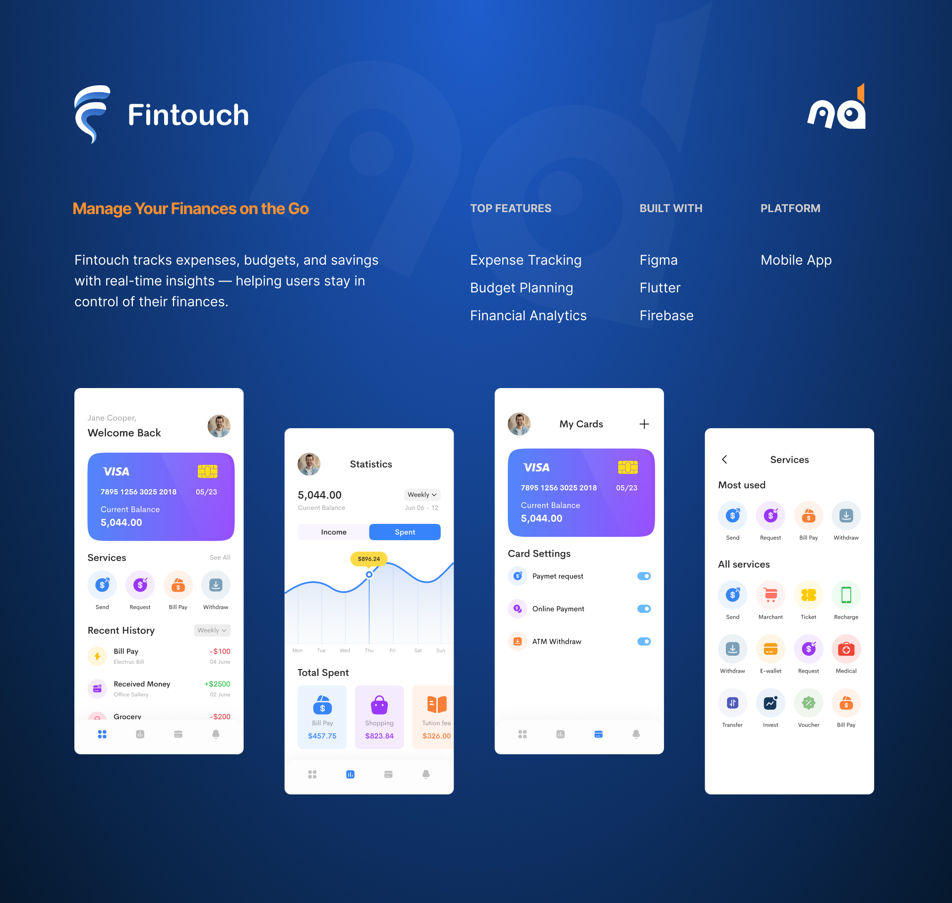 Fintouch — Manage Your Finances on the Go