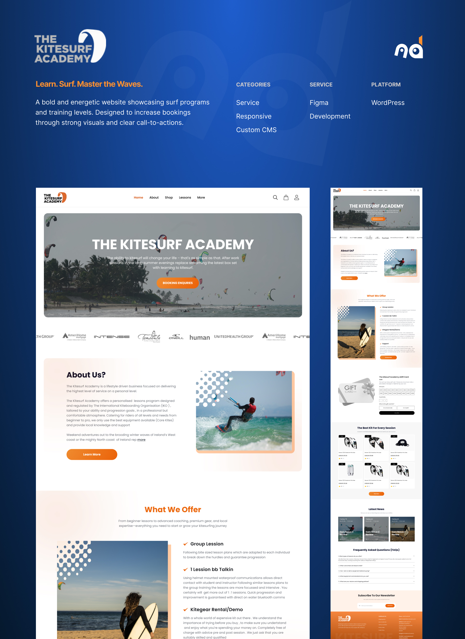 The Kitesurf Academy — Learn, Surf, Master the Waves