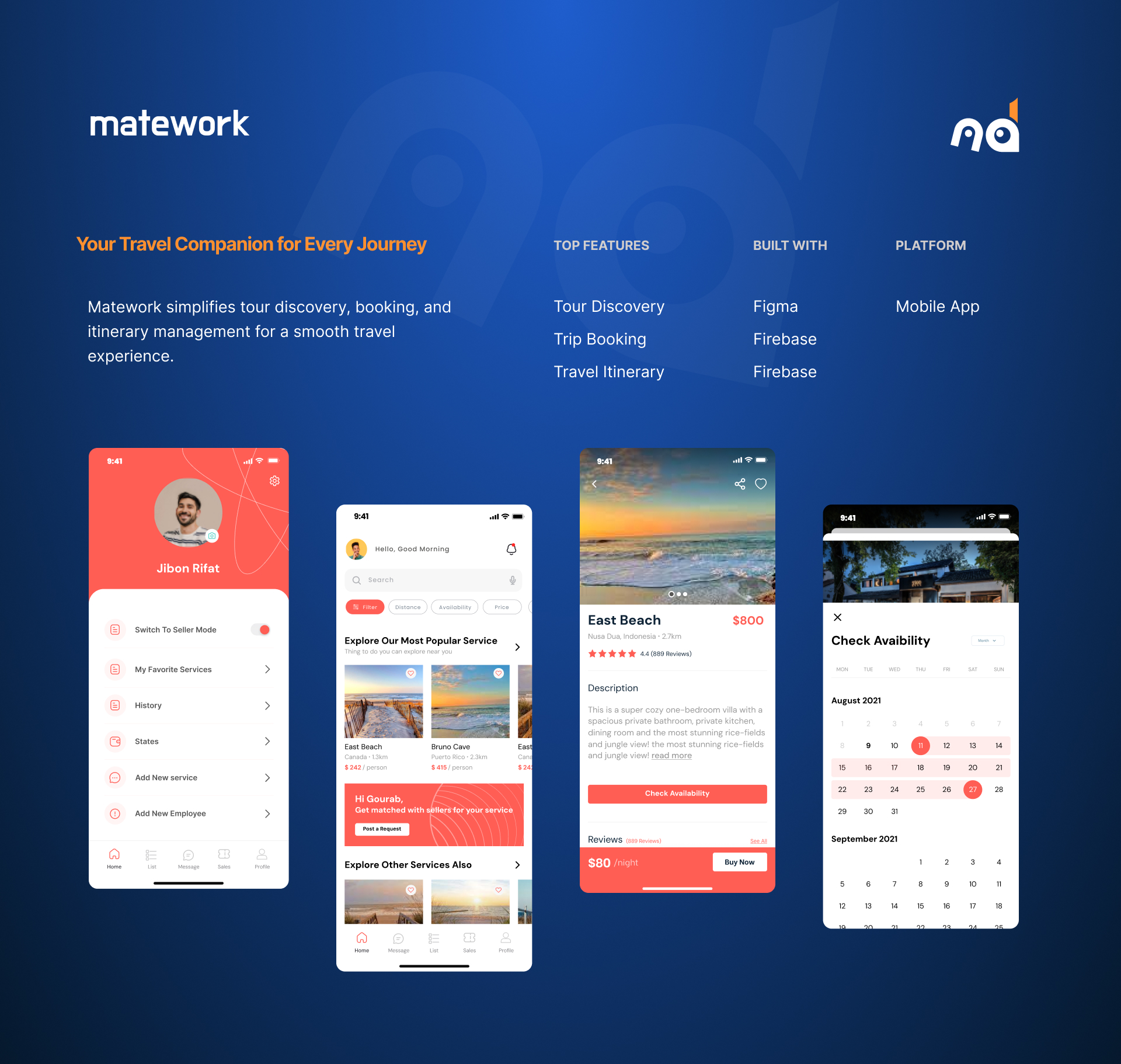 Matework — Travel Companion for Every Journey