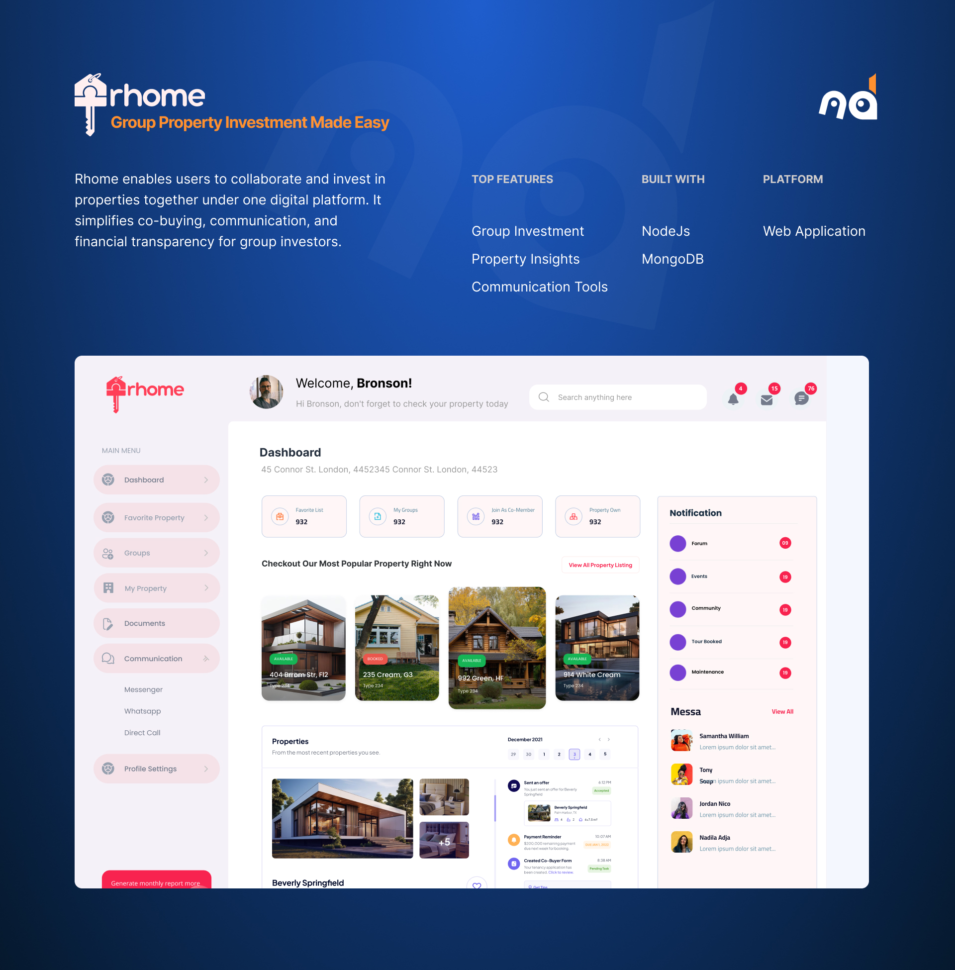 Rhome — Group Property Investment Made Easy